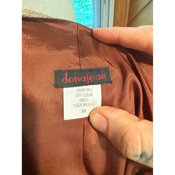 VINTAGE Handmade Indian Sari Style 100% Silk Skirt - Picture 10 of 10